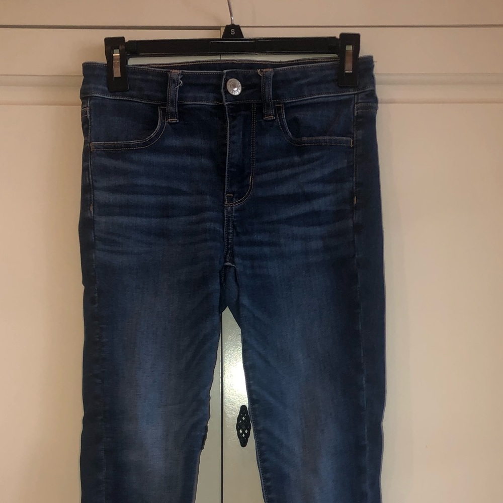 American Eagle size 2 extra short next level stretch high rise jegging